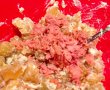 Salata de cartofi cu ton si branza pufoasa-3