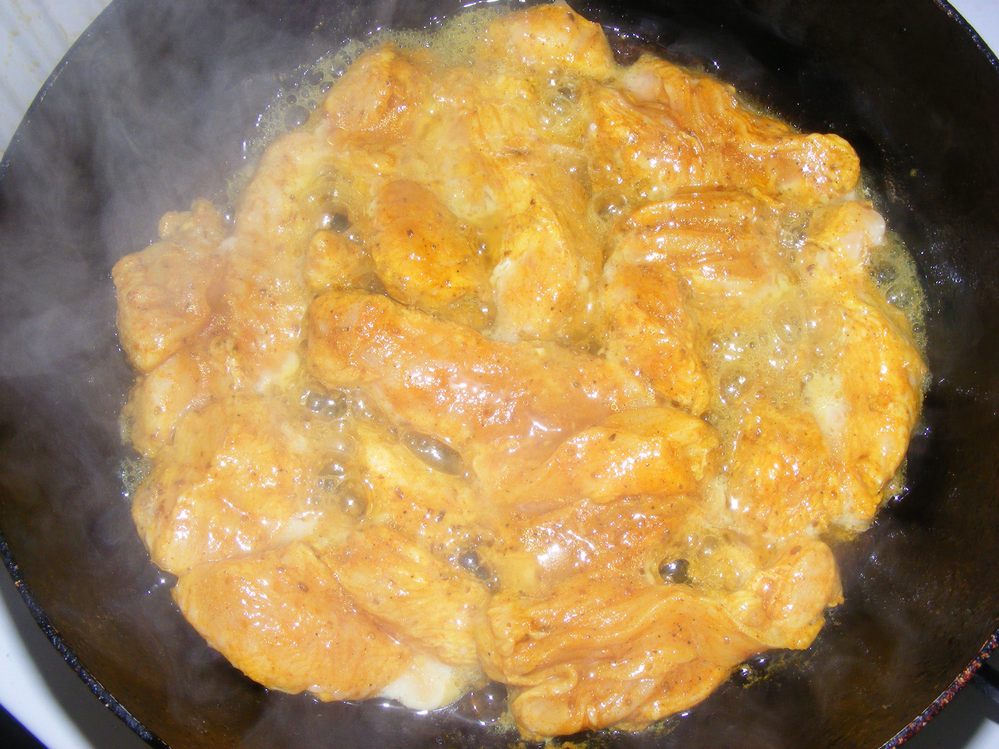 Curry de pui si orez