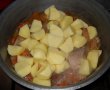 Tocanita gustoasa de cartofi cu carne de porc-6