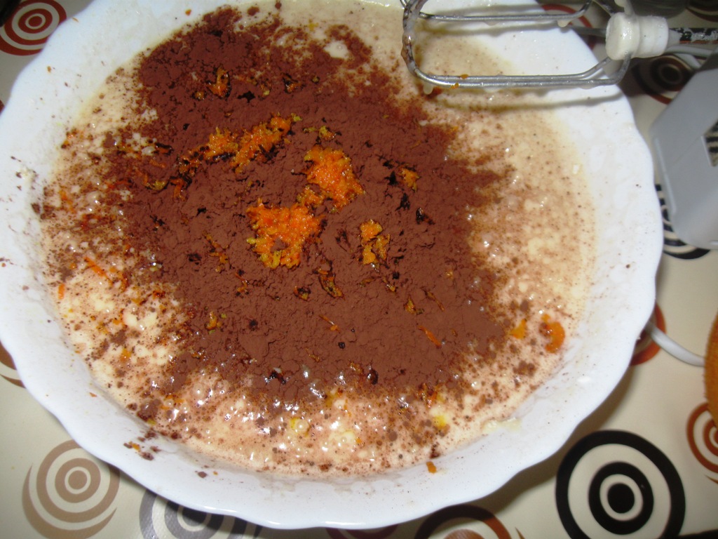 Tort Eva (cu zmeura, portocala si ciocolata)