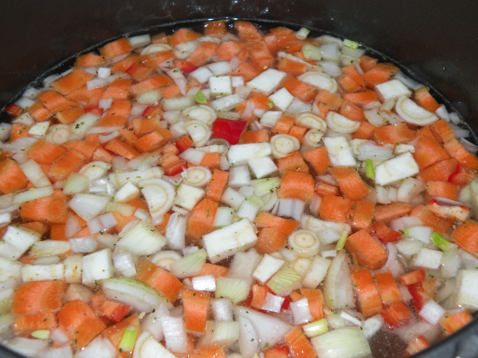 Ciorba de pui cu legume la slow cooker Crock-Pot