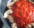 Paste cu piept de pui in sos tomat cu busuioc-3