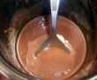 Tort de clatite cu glazura de ciocolata si banane-1