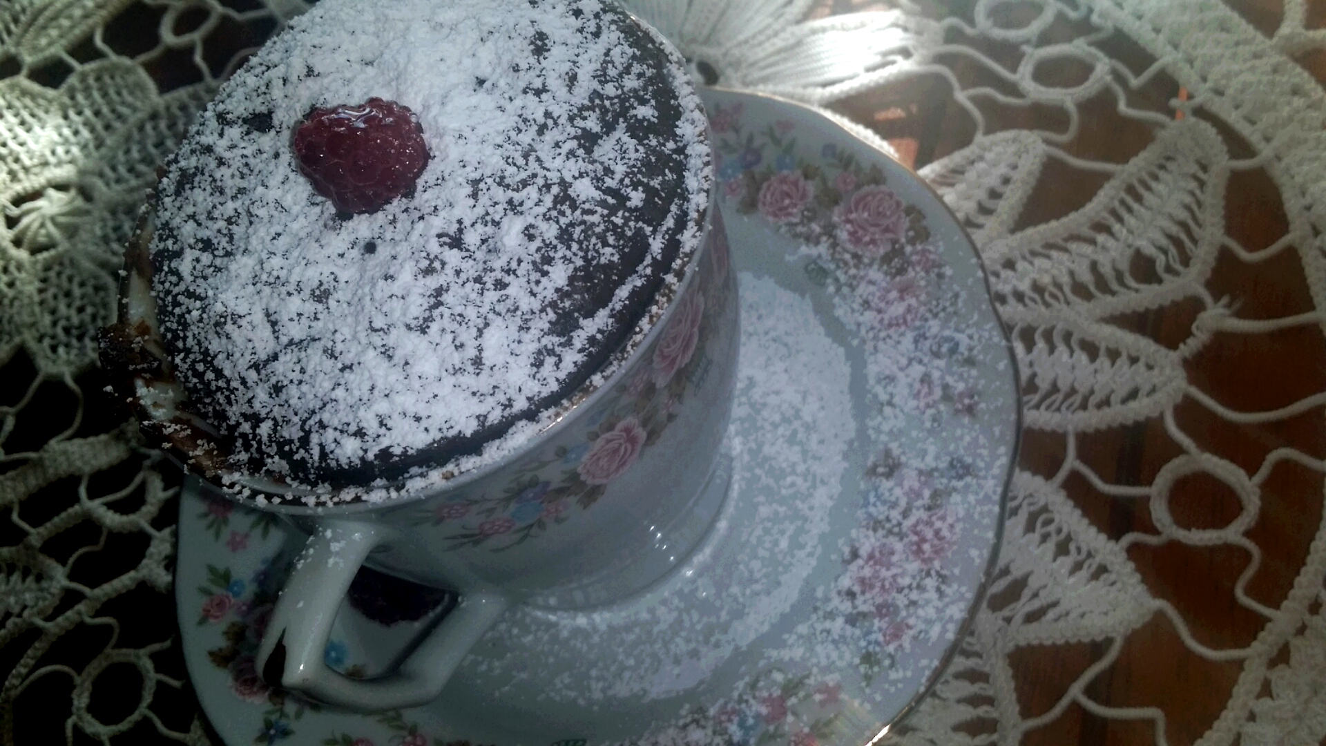 Mug cake de ciocolata- desert la cană