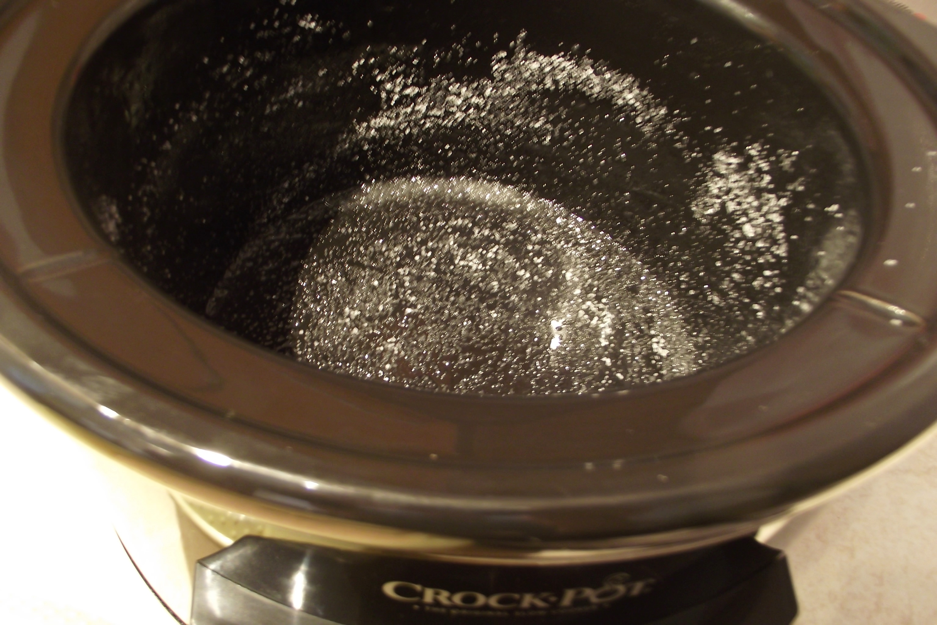 Budinca de mere cu aroma de migdale si scortisoara la slow cooker Crock-Pot 4,7 L