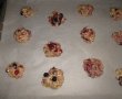 Cookies cu fulgi de ovaz si fructe de padure-7