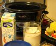 Orez cu lapte de cocos, capsuni si fistic la slow cooker Crock-Pot 4,7 L-0