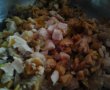 Salata de ciuperci, sunca si castraveti murati-8