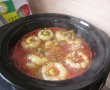 Ardei umpluti cu orez, ciuperci si nuca, la slow cooker Crock-Pot-11
