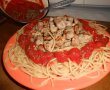Spaghette integrale cu sos iute si carne de porc-17
