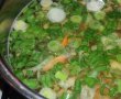 Supa cu ceapa verde si cu bors-5