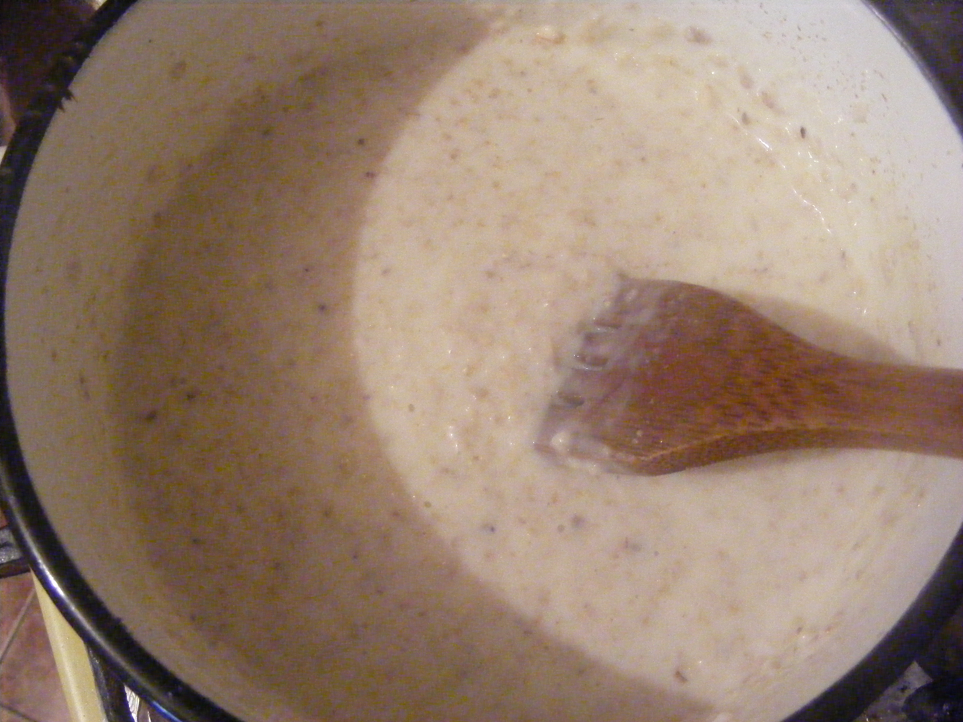 Porridge - Budinca de ovaz cu miere si capsuni