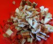 Salata cu piept de pui, rosii, castraveti si mozzarella-6