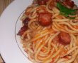 Spaghetti cu carnati reteta rapida si delicioasa-6