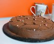 Tort cu cafea si glazura de ciocolata-9