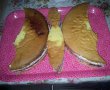 Tort Fluture cu crema de sampanie si fructe de padure-1
