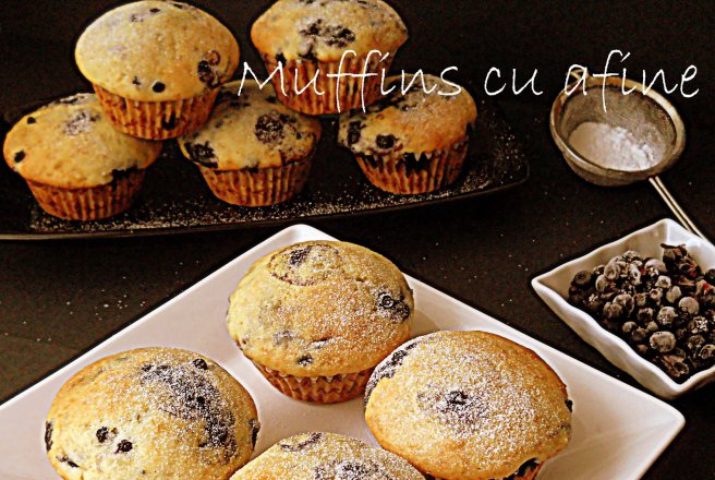 Muffins cu afine