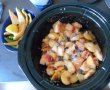 Dulceata cu pepene galben, piersici, afine si nuci la slow cooker Crock-Pot-0