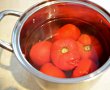 Ciorba de rosii cu dovlecel si crutoane aromatizate-1