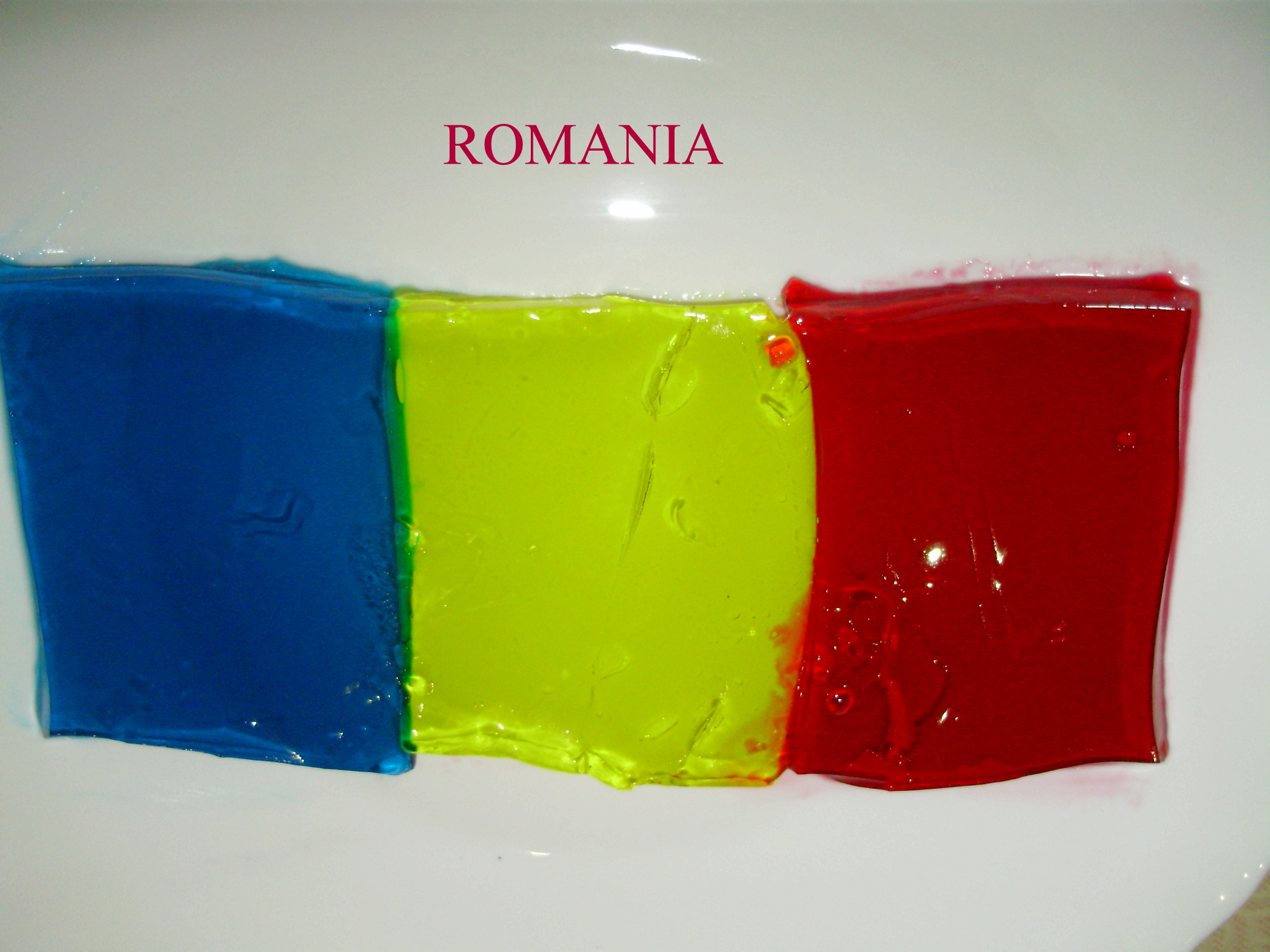 Steagul ROMANIEI din jeleu