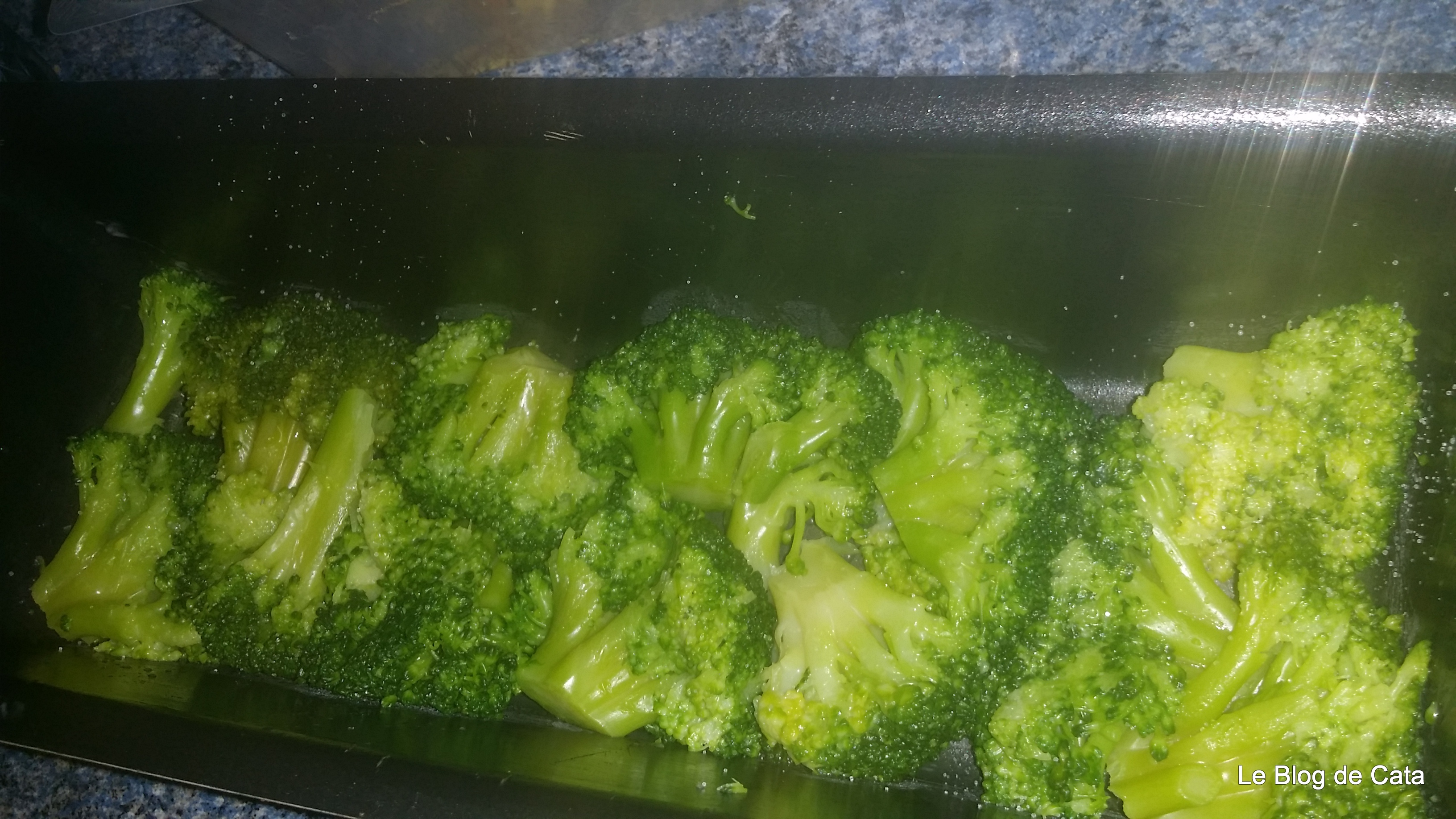 Chec cu raviolis si broccoli