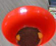 Negresa lipicioasa cu cafea, zmeura si budinca de cacao-7