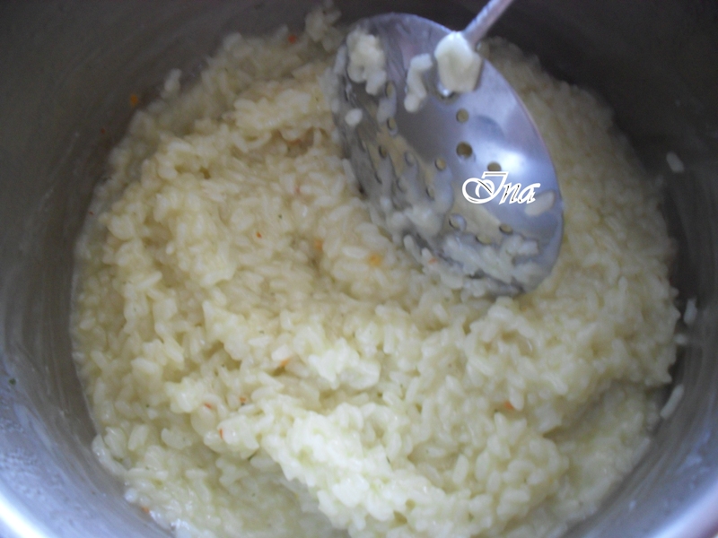 Pilaf de orez cu supa de gaina