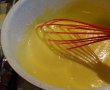 Prajitura de post cu crema de vanilie, afine si merisoare-6