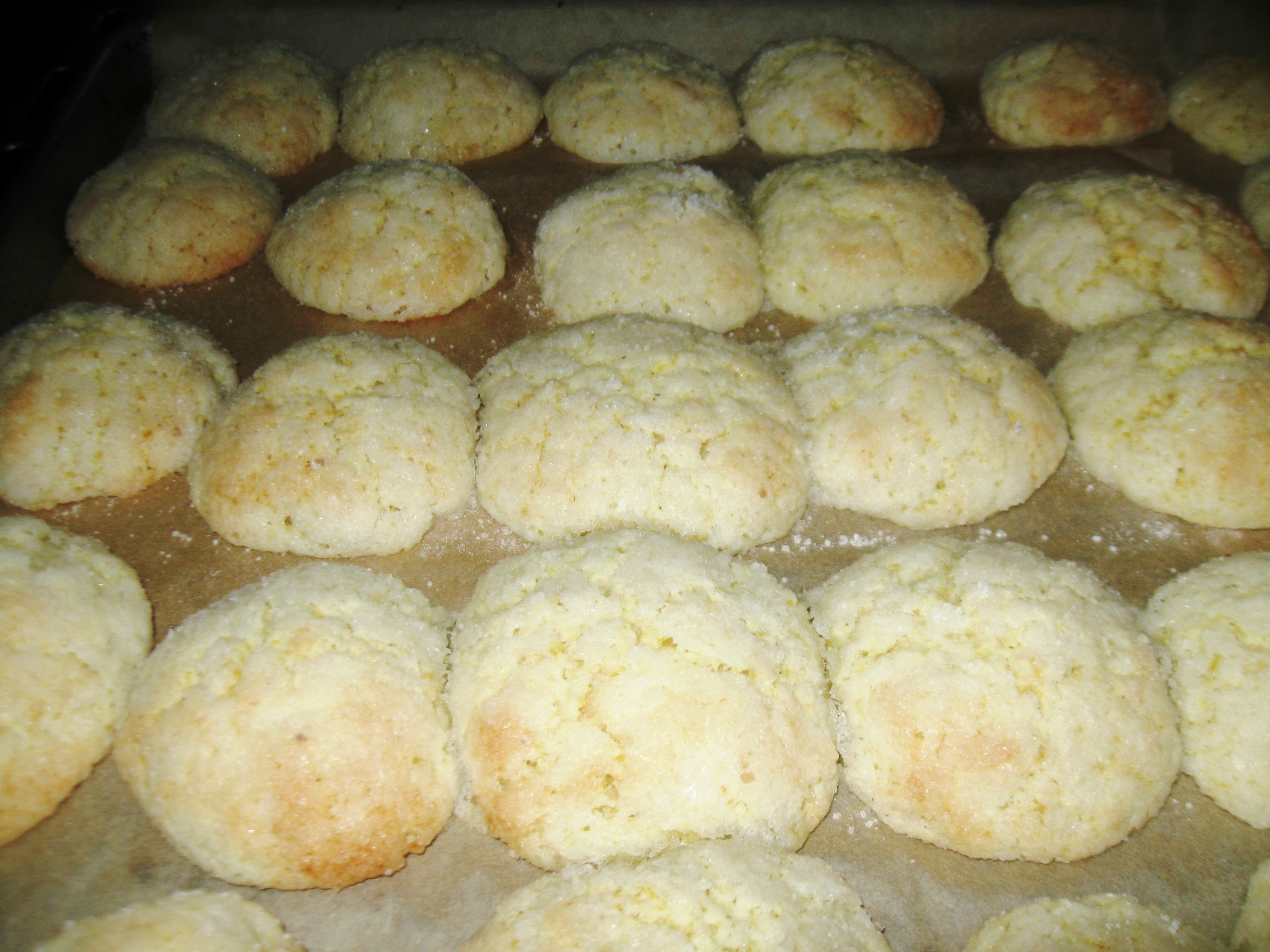 Biscuiti (crinkles) cu lamaie