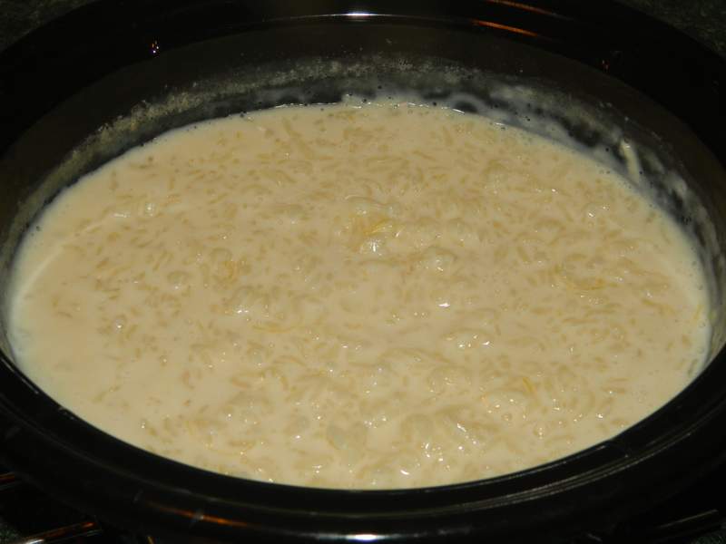 Orez cu lapte la slow cooker Crock-Pot 3,5 L