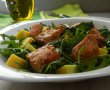 Salata rucola cu somon si mango-2
