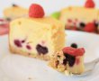 Cheesecake cu Fructe de Padure si Crema de Zmeura-8