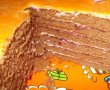 Desert tort cu zmeura, mascarpone si piscoturi-15