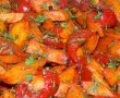 Cartofi la cuptor cu leurda si gogosari in sos de rosii-15