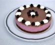 Desert cheesecake cu mure si ciocolata-7