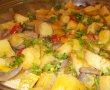 Mancare de cartofi cu ciuperci sotate-3