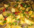 Mancare de cartofi cu ciuperci sotate-4