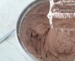 Desert tort cu crema de ciocolata si dulceata de cirese amare-9