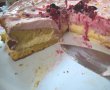 Desert tort rozaliu cu fructe de padure-1