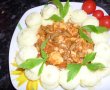 Piure de cartofi cu sos de carne de pui si ciuperci-4