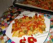 Pizza pe pat de cartofi prajiti cu mozzarella-13