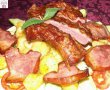 Coasta afumata de porc cu cartofi auriti pentru 2-3 persoane-6