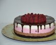 Desert tort trio cu zmeura, ciocolata si mascarpone-16
