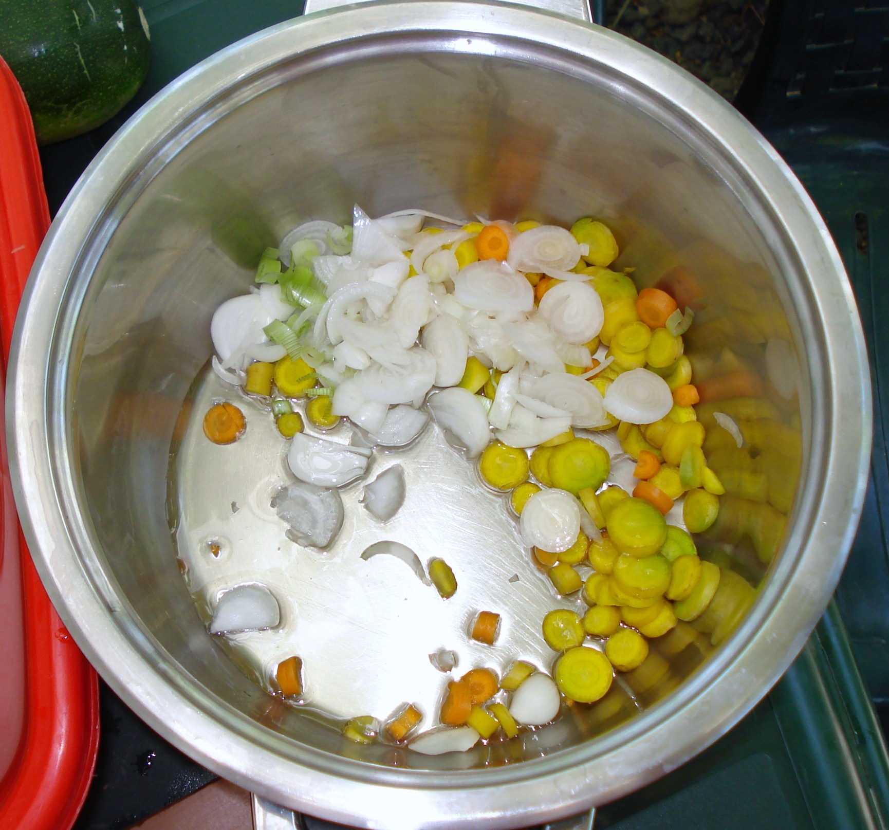 Supa-crema de zucchini
