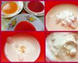 Desert tort de inghetata cu coacaze rosii, caise si zmeura-0