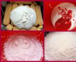 Desert tort de inghetata cu coacaze rosii, caise si zmeura-1