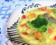 Supa de pui cu broccoli si iaurt-14