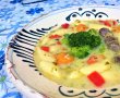 Supa de pui cu broccoli si iaurt-16