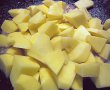 Supa crema de cartofi cu fructe de mare-12