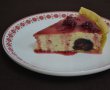 Desert tarta cu branza si dulceata de zmeura-0